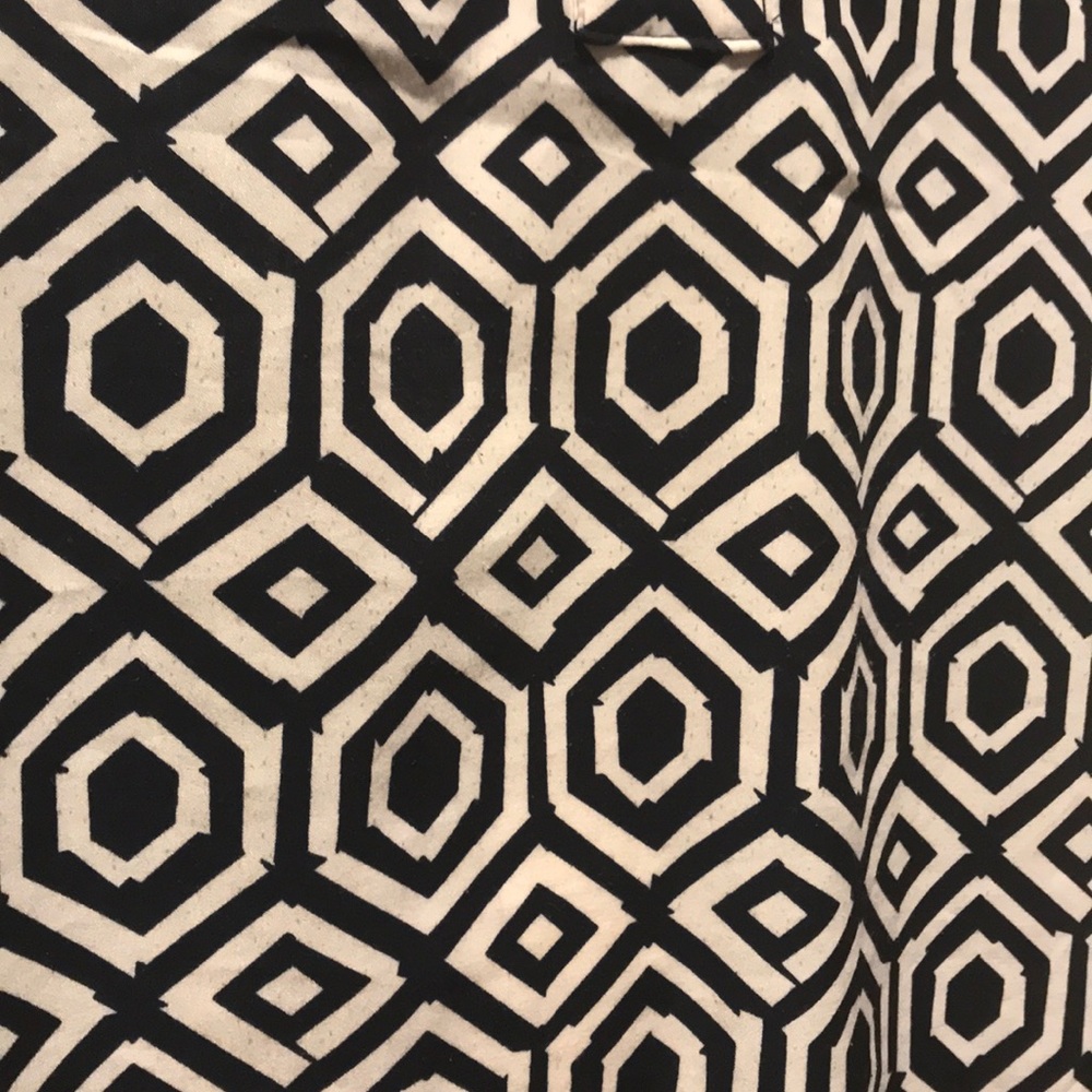 GAP navy/white geometric long sleeve dress ▪️sz XS - Picture 5 of 8